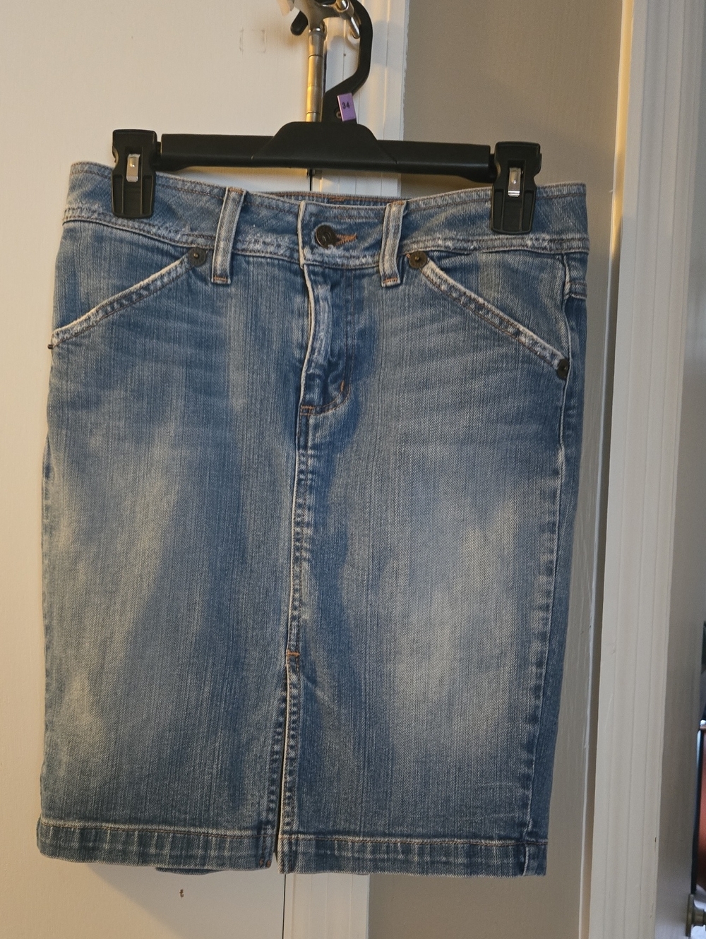 Guess Light Blue Denim Skirt - Women